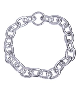 Chunky chain necklace- Silver