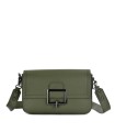 LOET leather buckle bag- Olive green